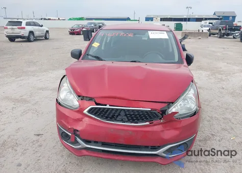 2019 Mitsubishi Mirage Le из США, поврежденный, VIN ML32A5HJ7KH011486